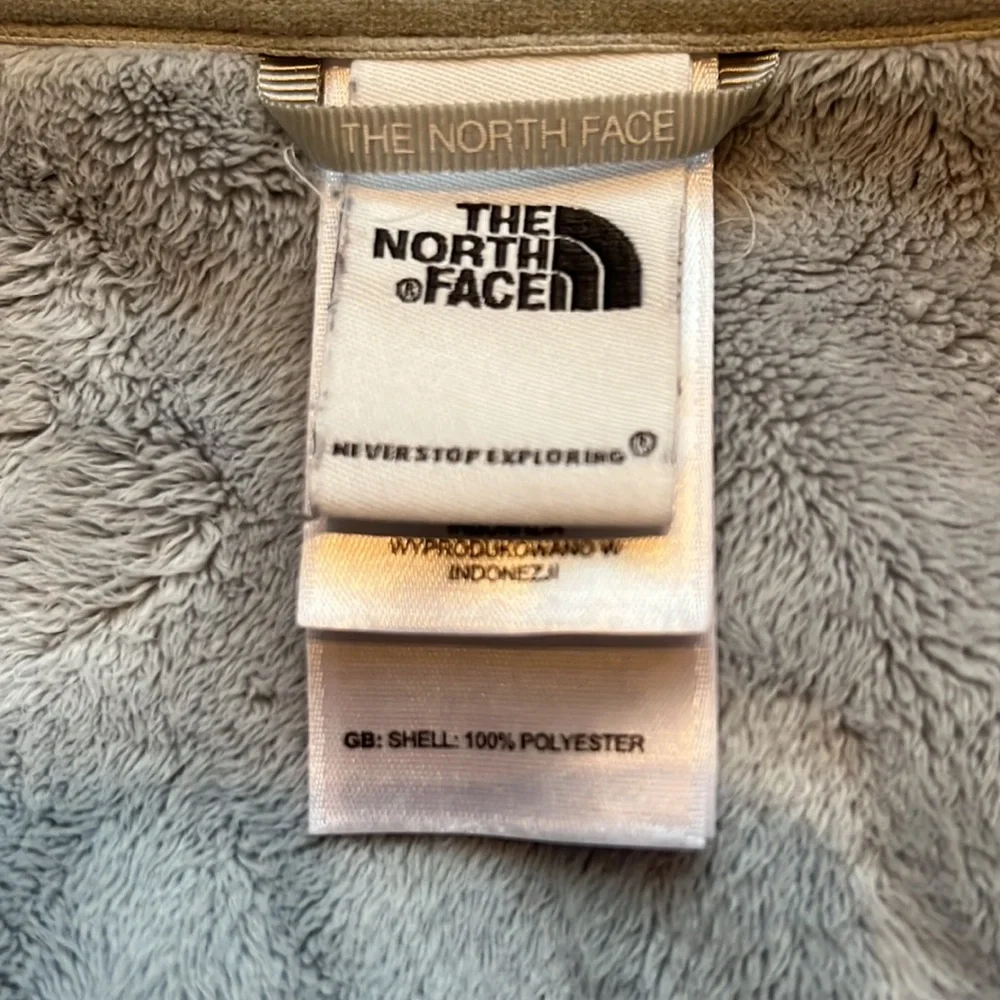 🎉HP🎉Awesome The North Face Grey Knit/faux fur lined hooded zip jacket Sz S/P - Picture 11 of 14